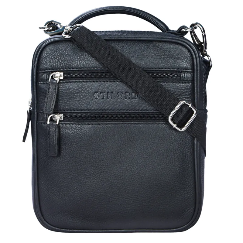 "Mats" Herren Handtasche Leder Vintage