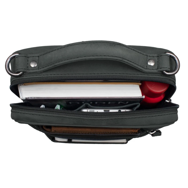 "Mats" Herren Handtasche Leder Vintage