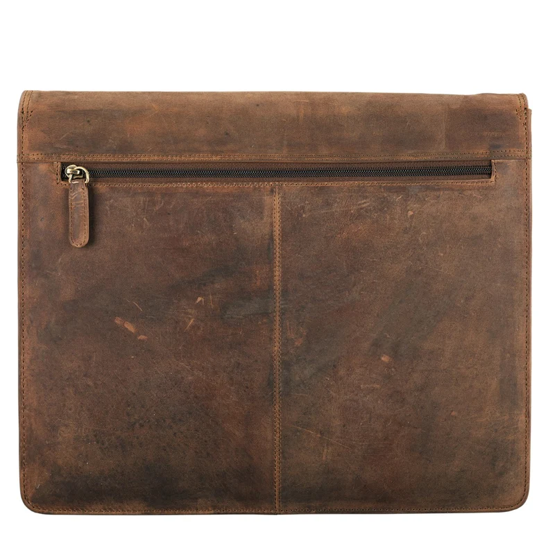 "Magnus" Vintage Aktenmappe Leder