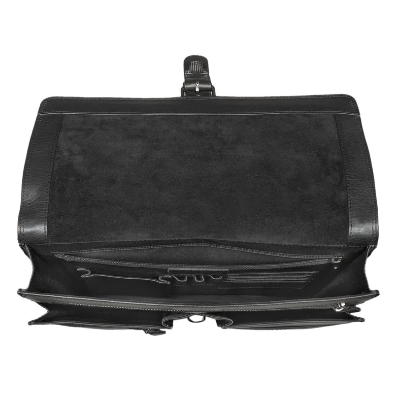 "Magnus" Vintage Aktenmappe Leder