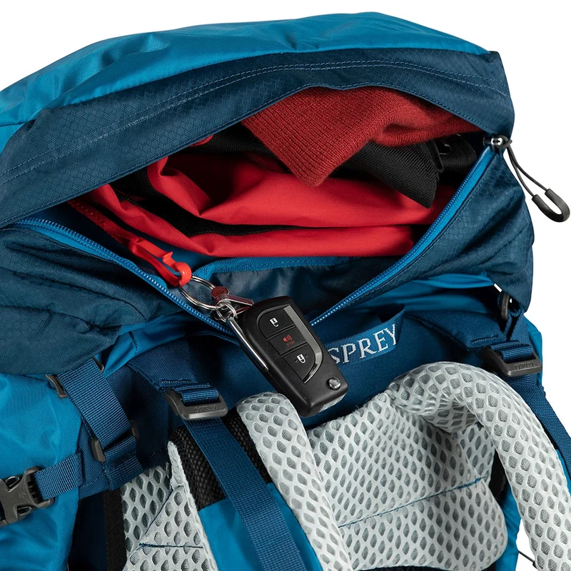Osprey Atmos AG LT 65 L/XL - Trekkingrucksack 90 cm (night shift/scoria blue)