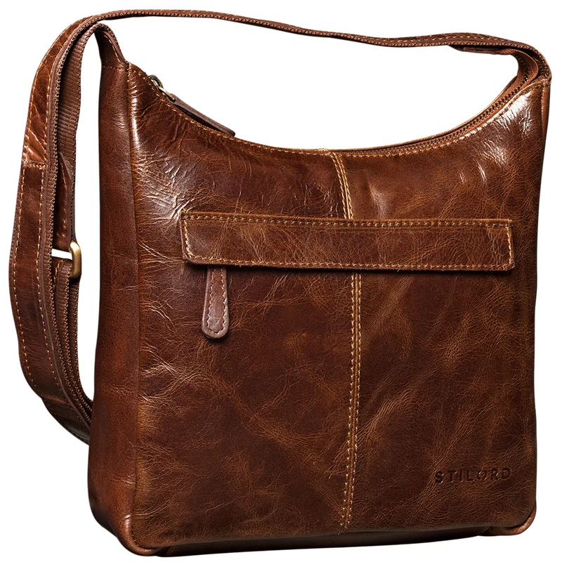 Schultertasche Handtasche Umhängetasche Leder