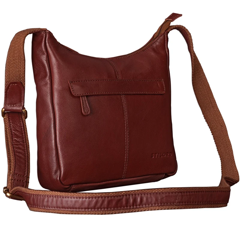 Schultertasche Handtasche Umhängetasche Leder