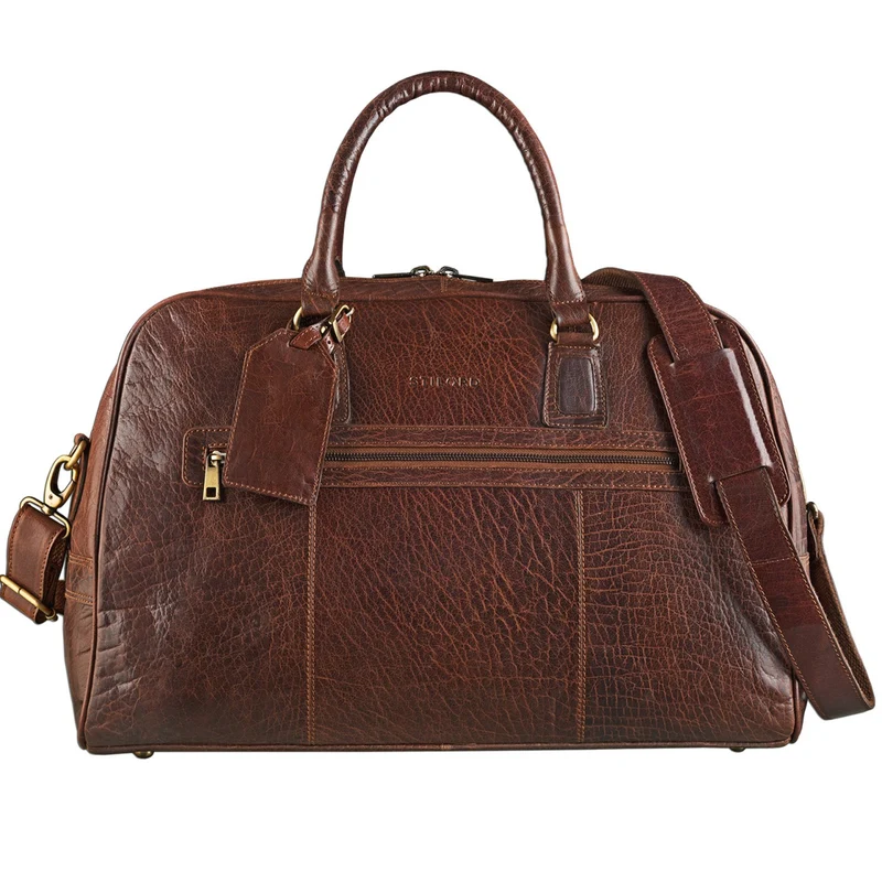 Vintage Reisetasche "Dakota" Weekender Bag Büffel Leder
