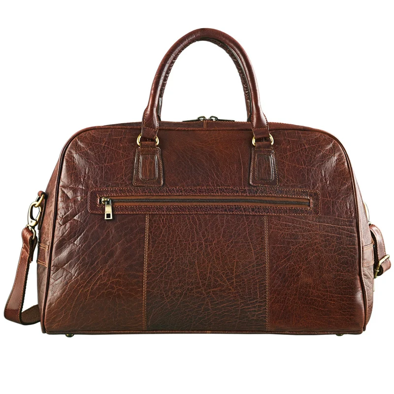 Vintage Reisetasche "Dakota" Weekender Bag Büffel Leder