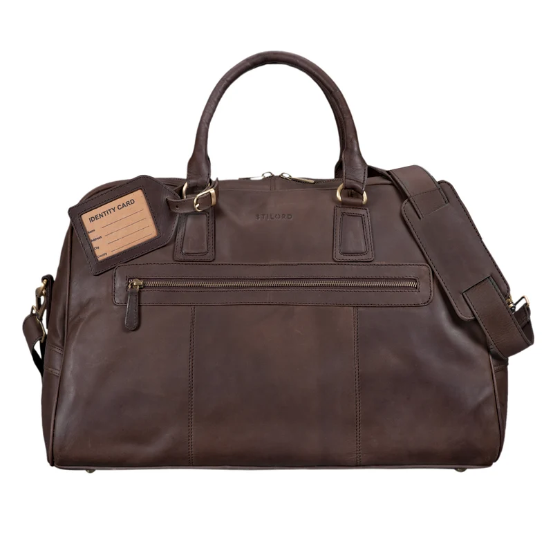 Vintage Reisetasche "Dakota" Weekender Bag Büffel Leder