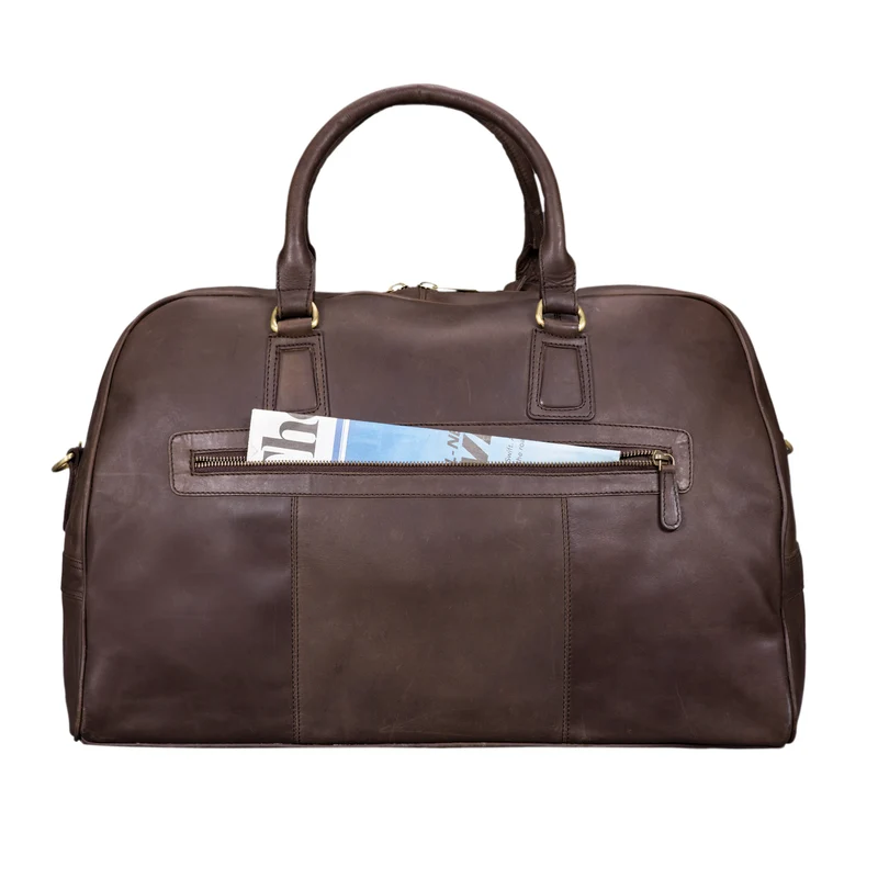 Vintage Reisetasche "Dakota" Weekender Bag Büffel Leder