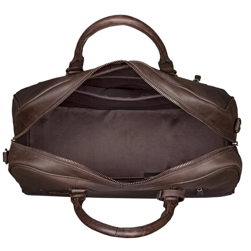Vintage Reisetasche "Dakota" Weekender Bag Büffel Leder