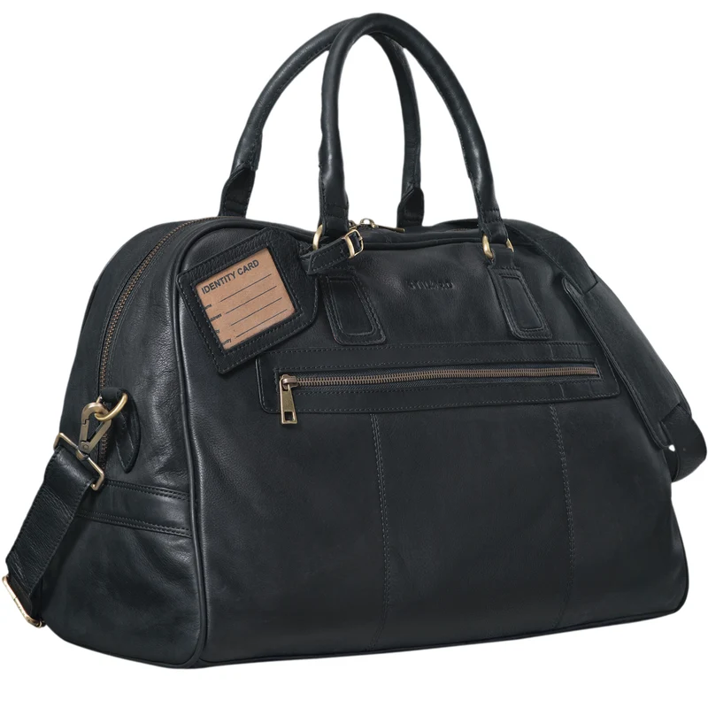 Vintage Reisetasche "Dakota" Weekender Bag Büffel Leder