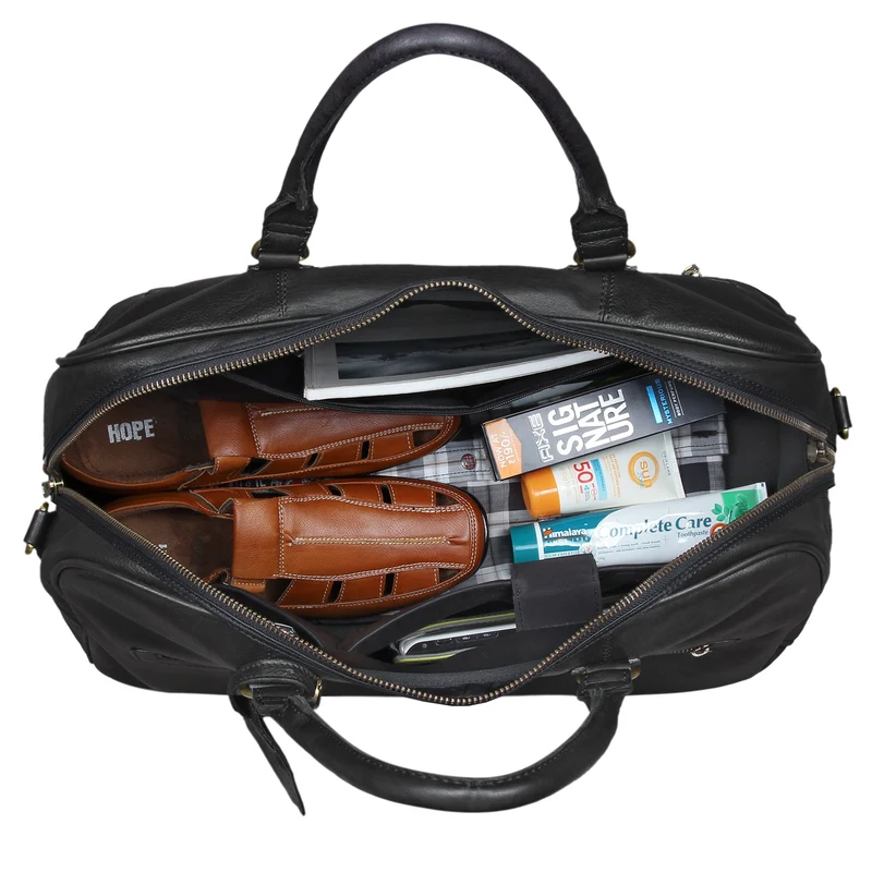 Vintage Reisetasche "Dakota" Weekender Bag Büffel Leder