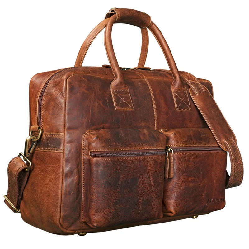 "Ben" Vintage Ledertasche Herren groß