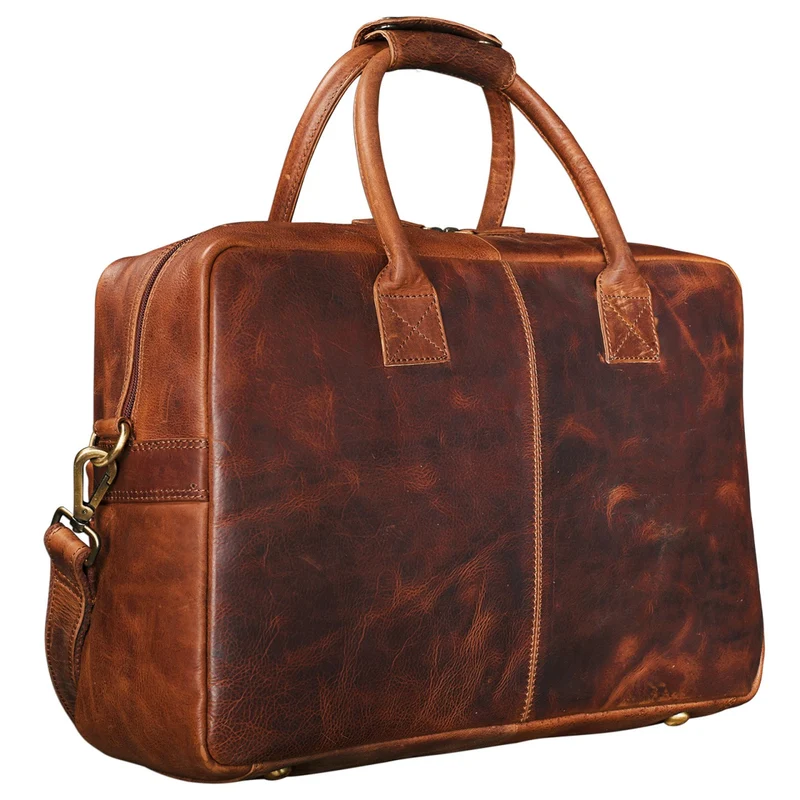 "Ben" Vintage Ledertasche Herren groß