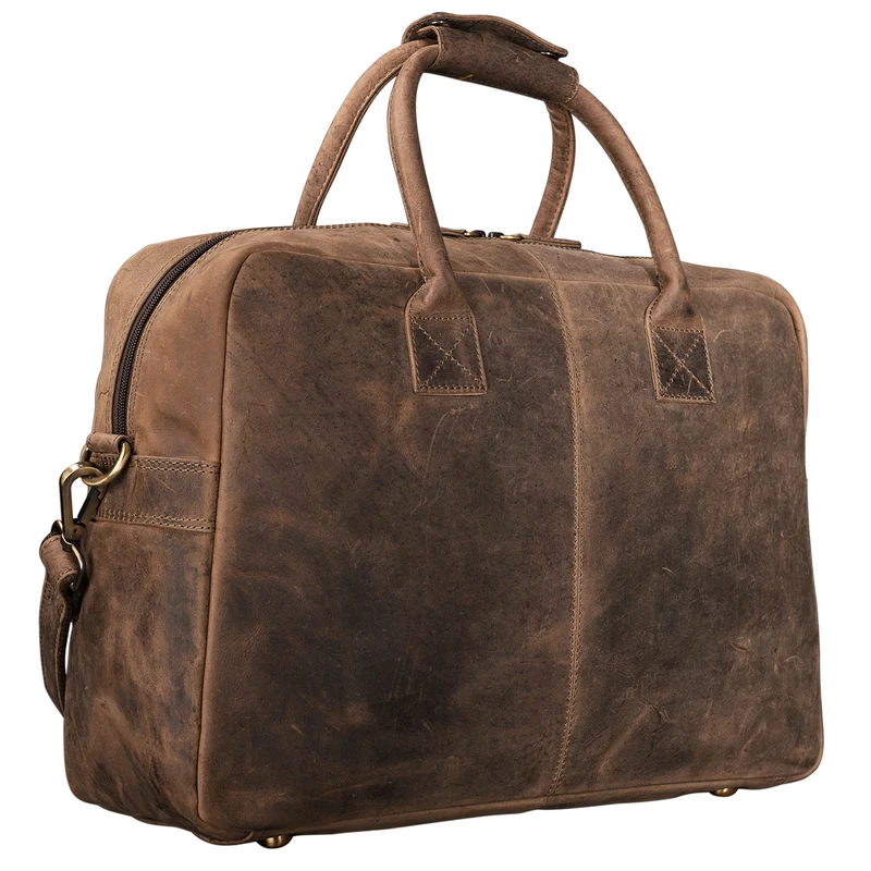 "Ben" Vintage Ledertasche Herren groß