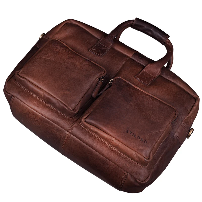 "Henri" Bürotasche Leder