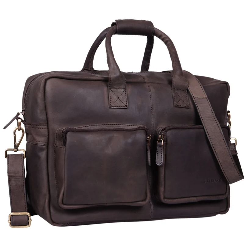 "Henri" Bürotasche Leder