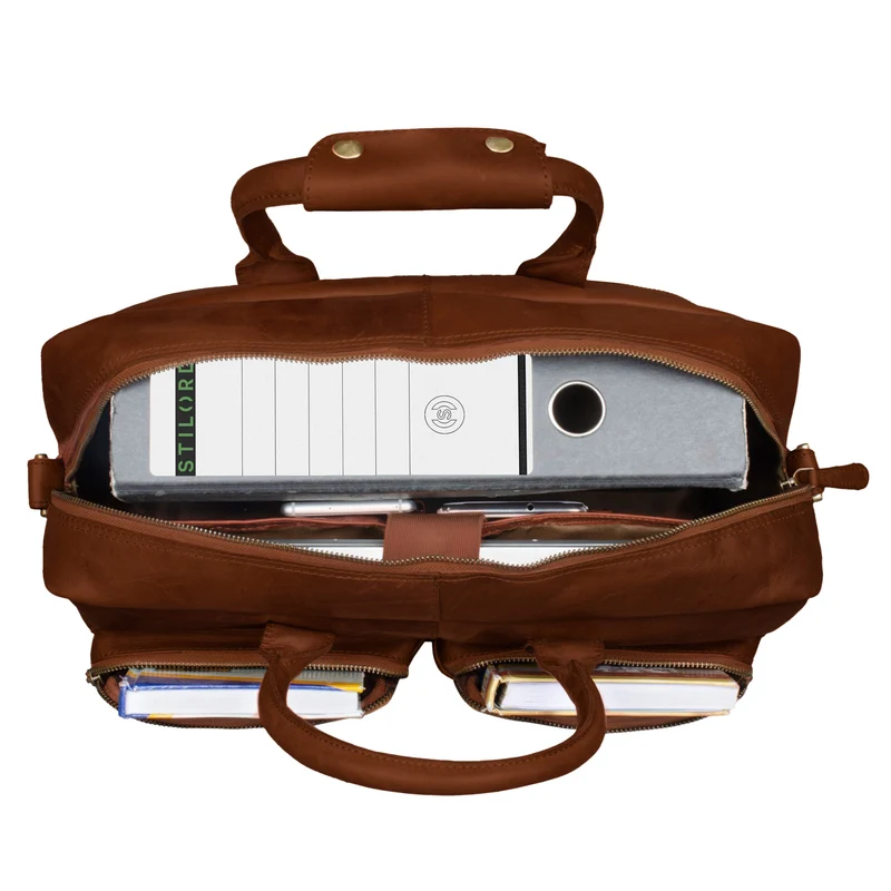 "Henri" Bürotasche Leder