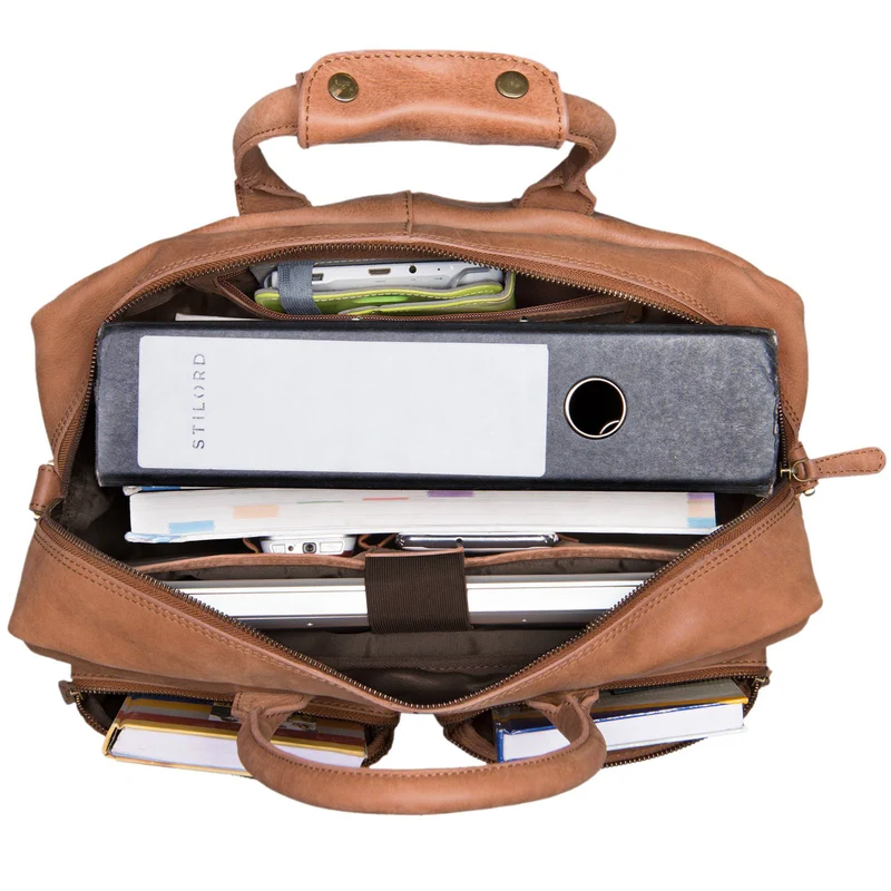 "Henri" Bürotasche Leder