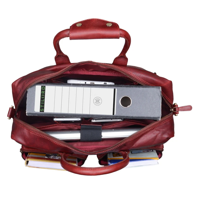"Henri" Bürotasche Leder