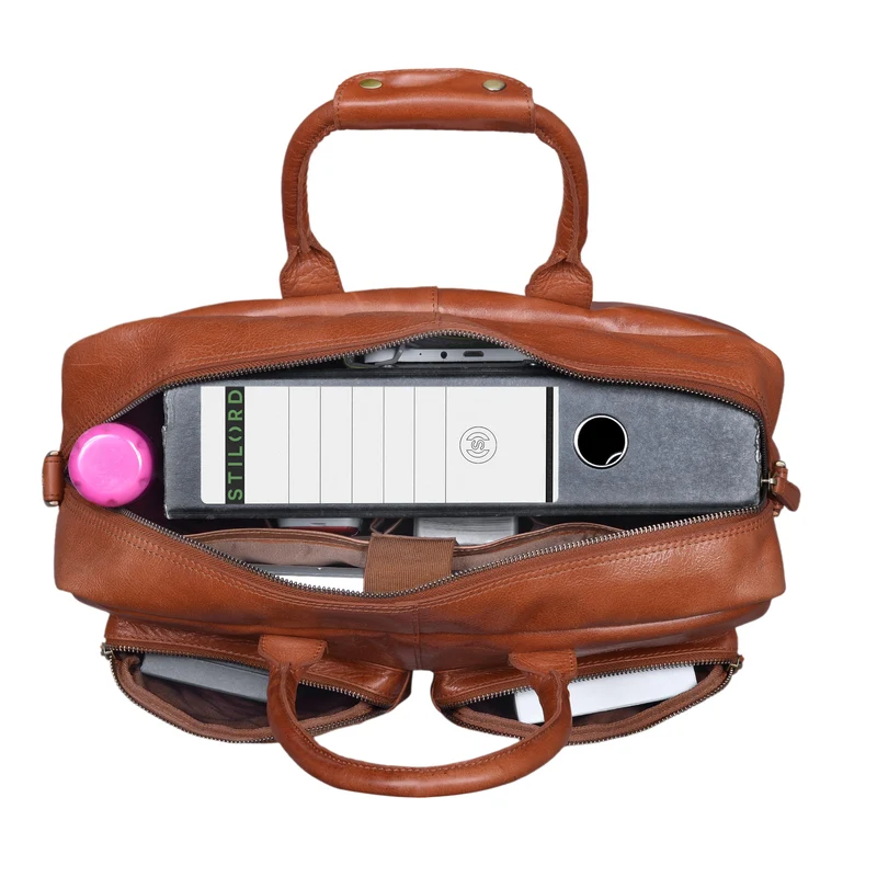 "Henri" Bürotasche Leder