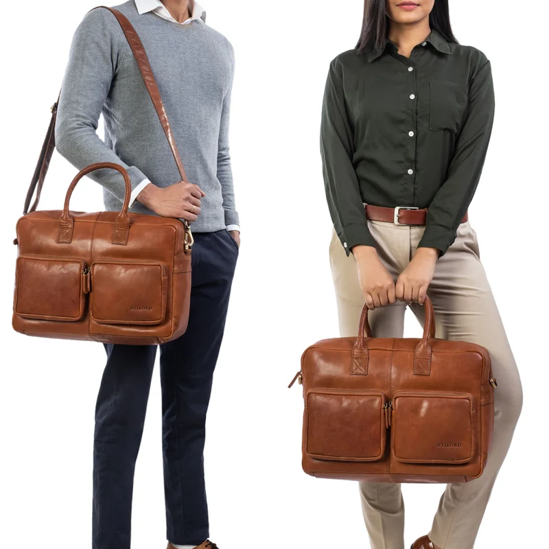 "Henri" Bürotasche Leder
