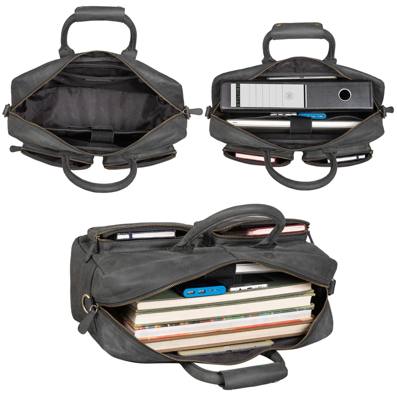 "Henri" Bürotasche Leder
