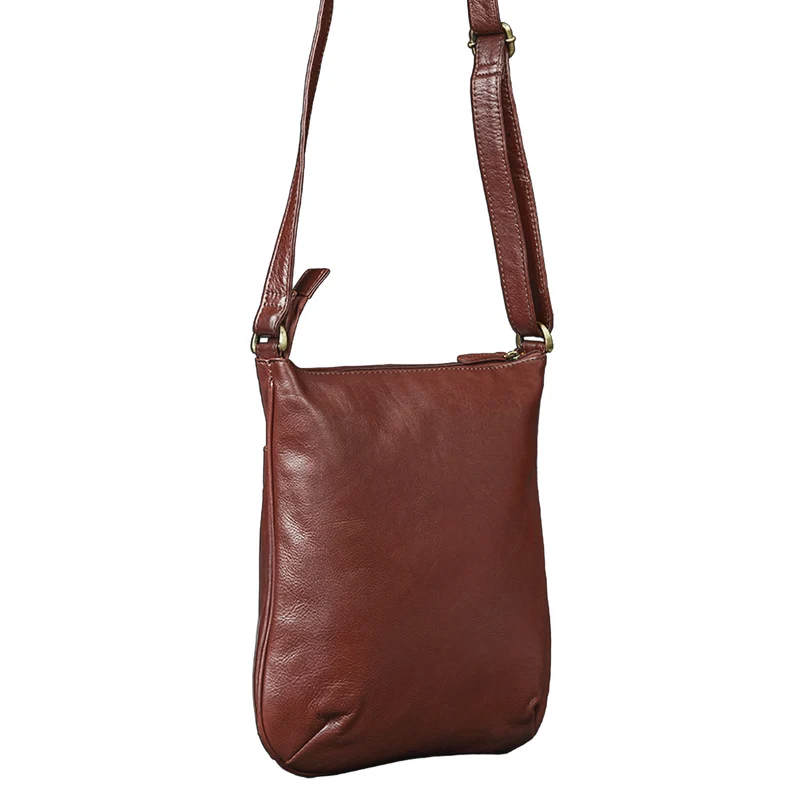 "Lina" Elegante Damen Umhängetasche Leder