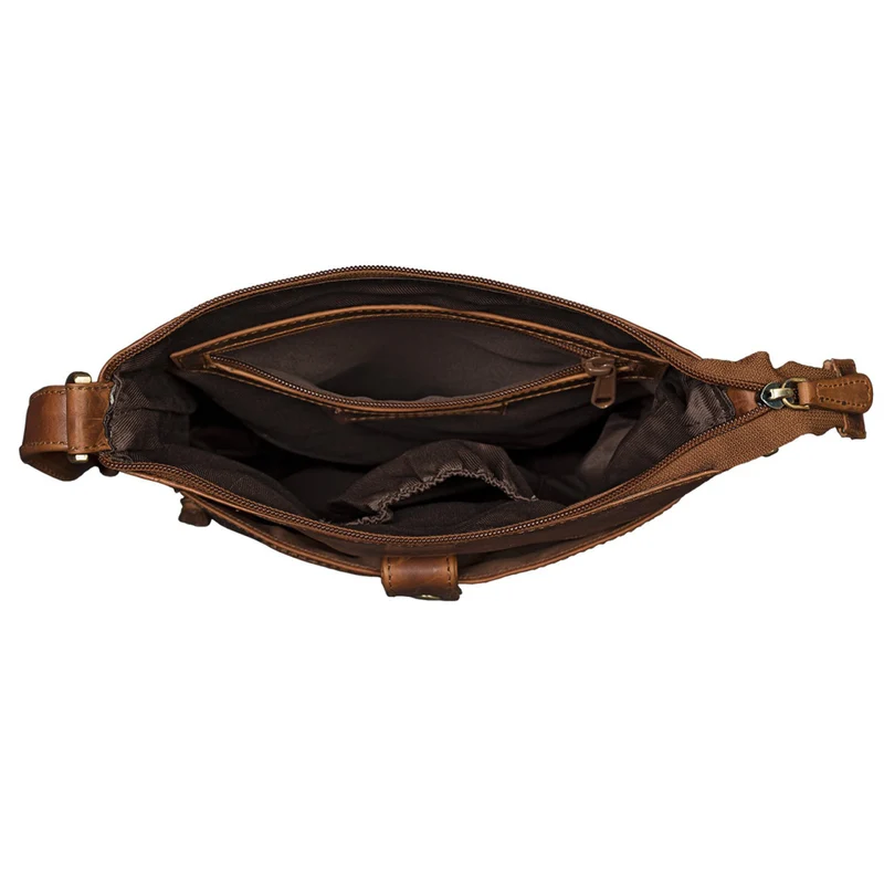 "Lina" Elegante Damen Umhängetasche Leder