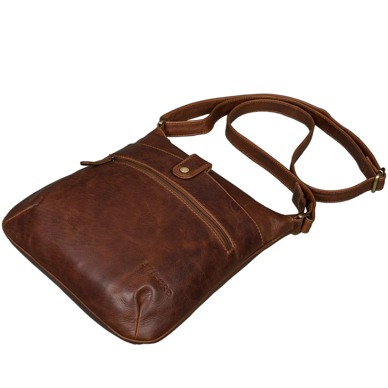 "Lina" Elegante Damen Umhängetasche Leder