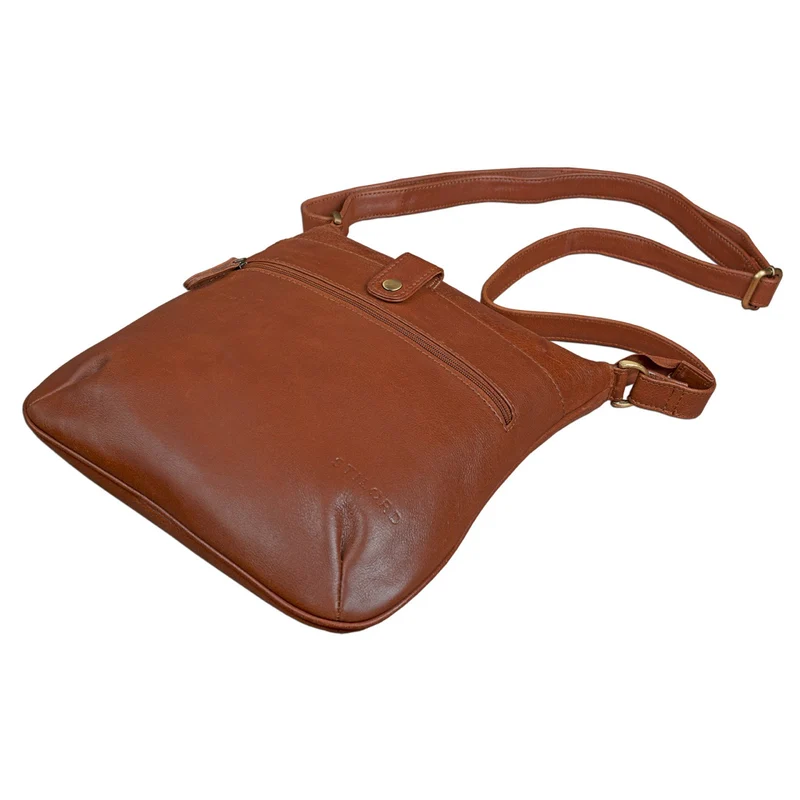 "Lina" Elegante Damen Umhängetasche Leder