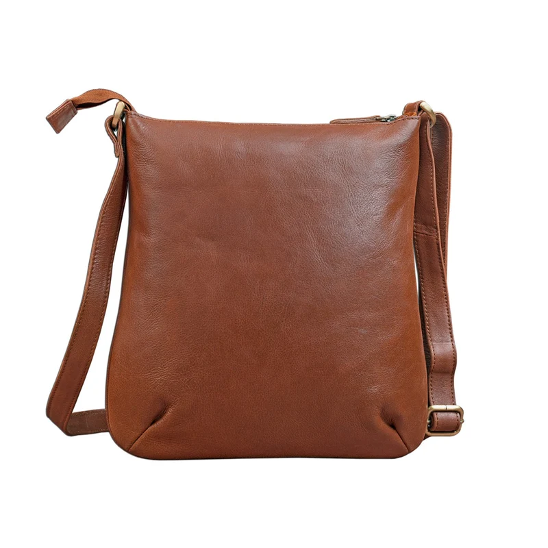 "Lina" Elegante Damen Umhängetasche Leder