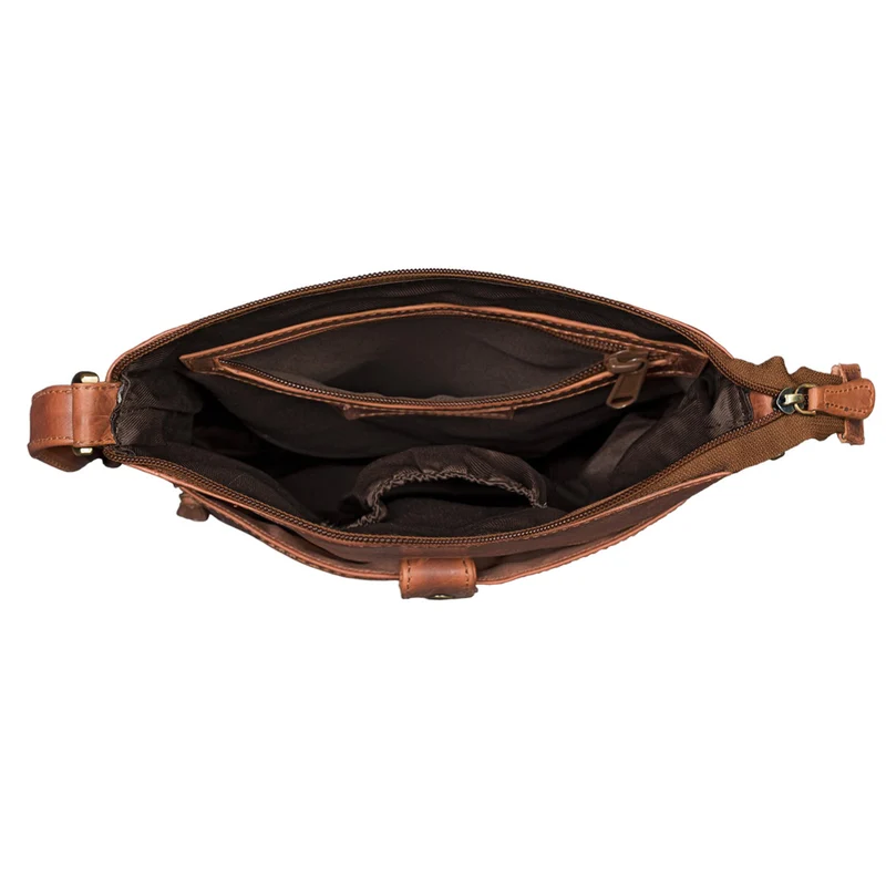 "Lina" Elegante Damen Umhängetasche Leder