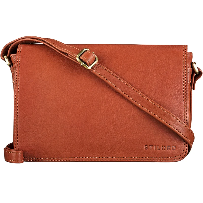 "Leana" Damen Umhängetasche Leder
