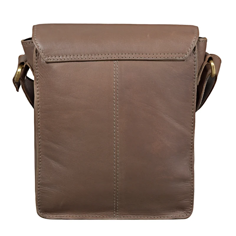 "Finn" Kleine Umhängetasche Herren Leder Messenger Bag Herrentasche