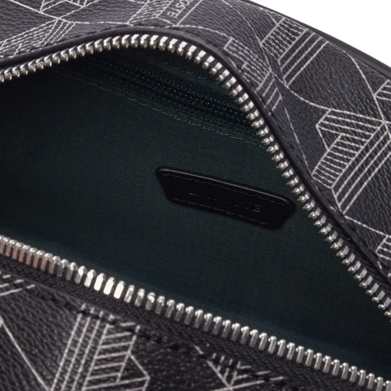 Lacoste The Blend - Kulturbeutel 22 cm (monogram noir gris)