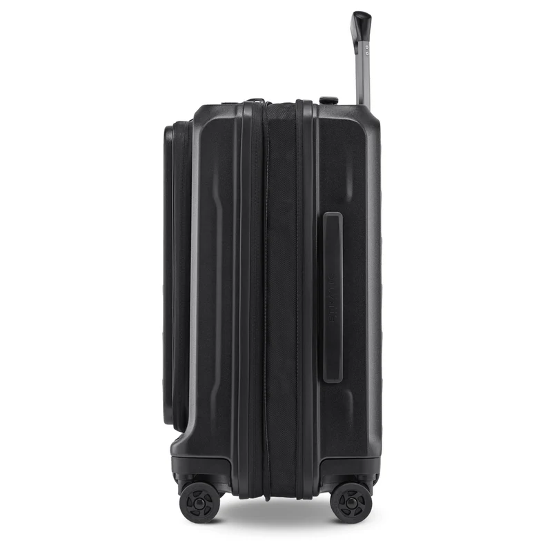 Stratic Phoenix ML - 4-Rollen-Kabinentrolley mit Vortasche 55 cm erw. (black)