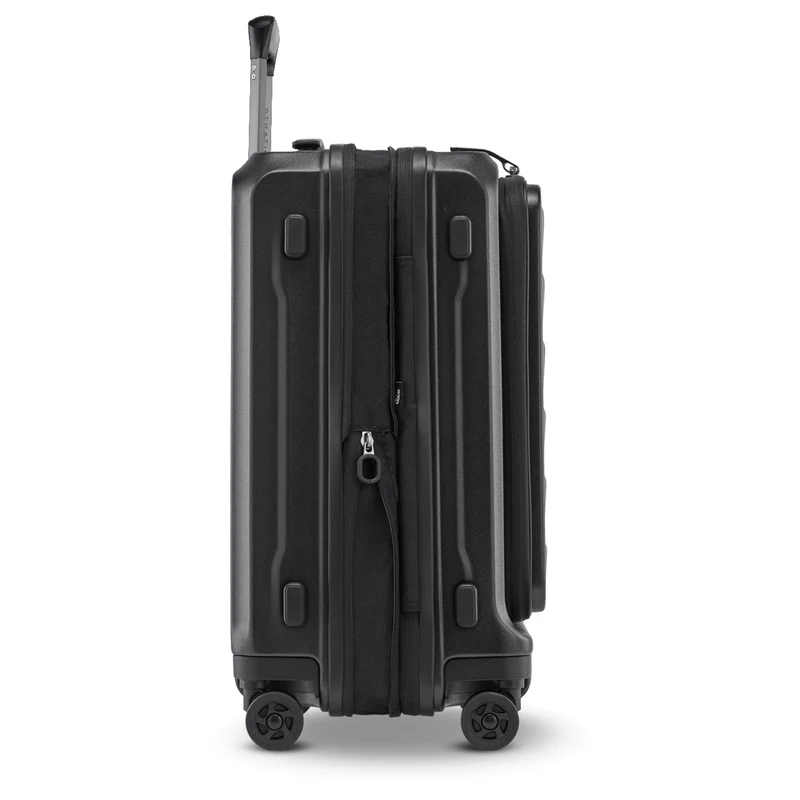 Stratic Phoenix ML - 4-Rollen-Kabinentrolley mit Vortasche 55 cm erw. (black)