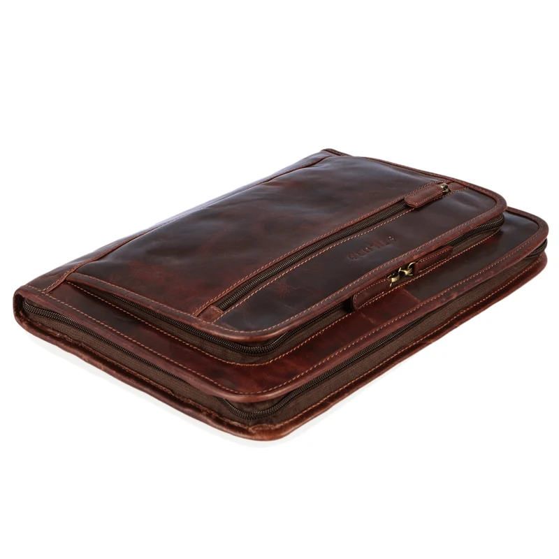 "Maximilian" Dokumentenmappe Leder