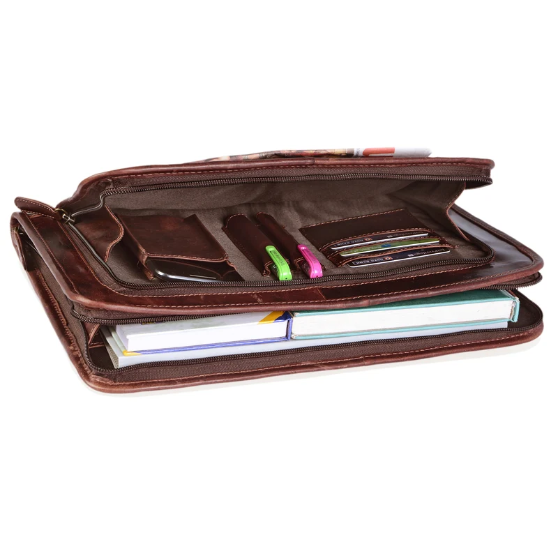 "Maximilian" Dokumentenmappe Leder