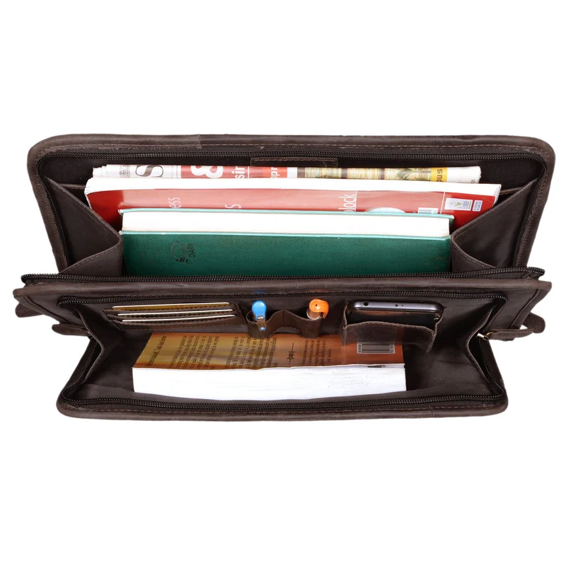 "Maximilian" Dokumentenmappe Leder