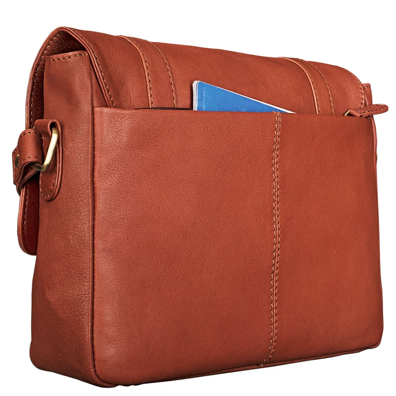 "Lara" Vintage Umhängetasche Damen Leder