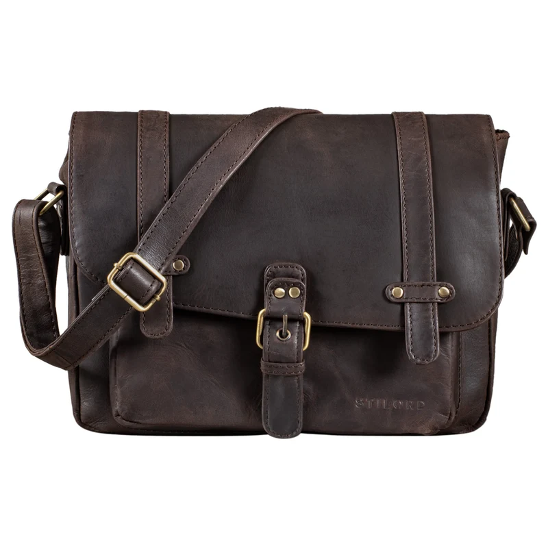 "Lara" Vintage Umhängetasche Damen Leder