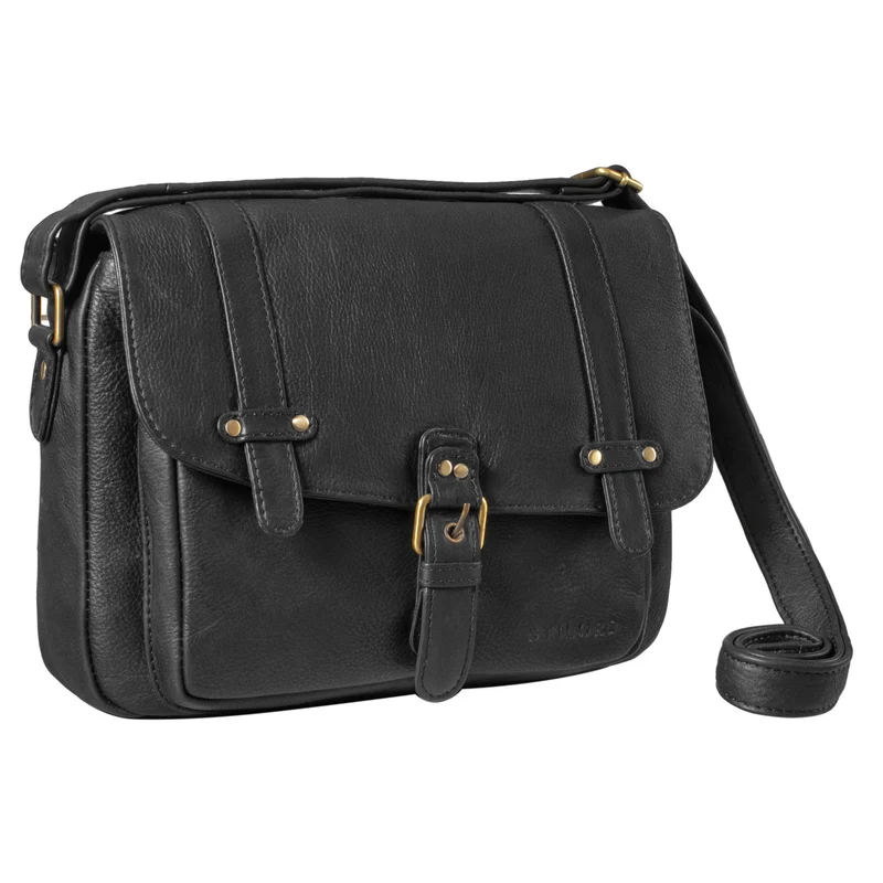 "Lara" Vintage Umhängetasche Damen Leder