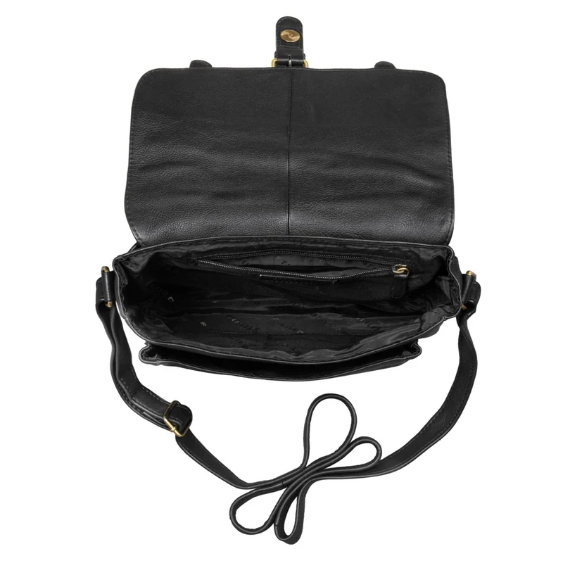 "Lara" Vintage Umhängetasche Damen Leder