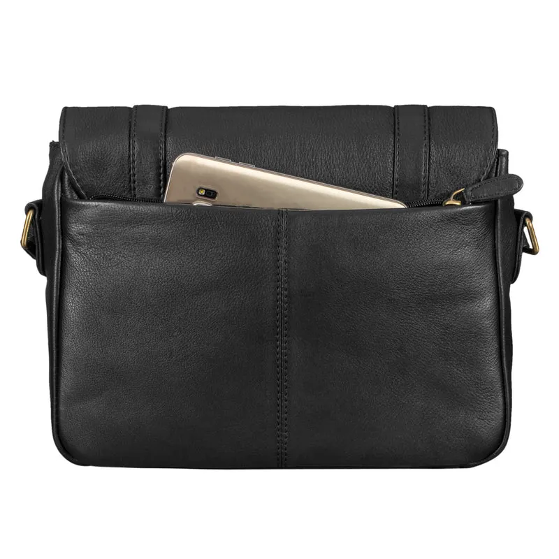 "Lara" Vintage Umhängetasche Damen Leder