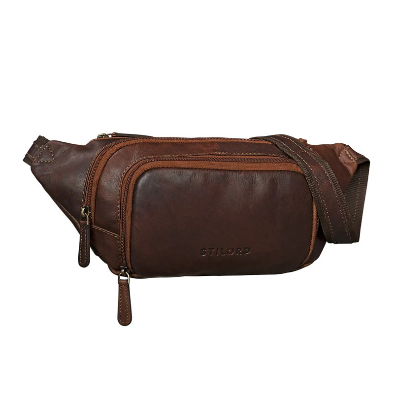 "Luke" Bauchtasche Leder Herren Damen