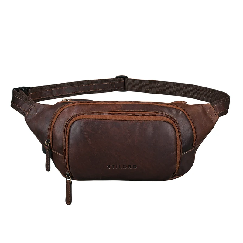 "Luke" Bauchtasche Leder Herren Damen