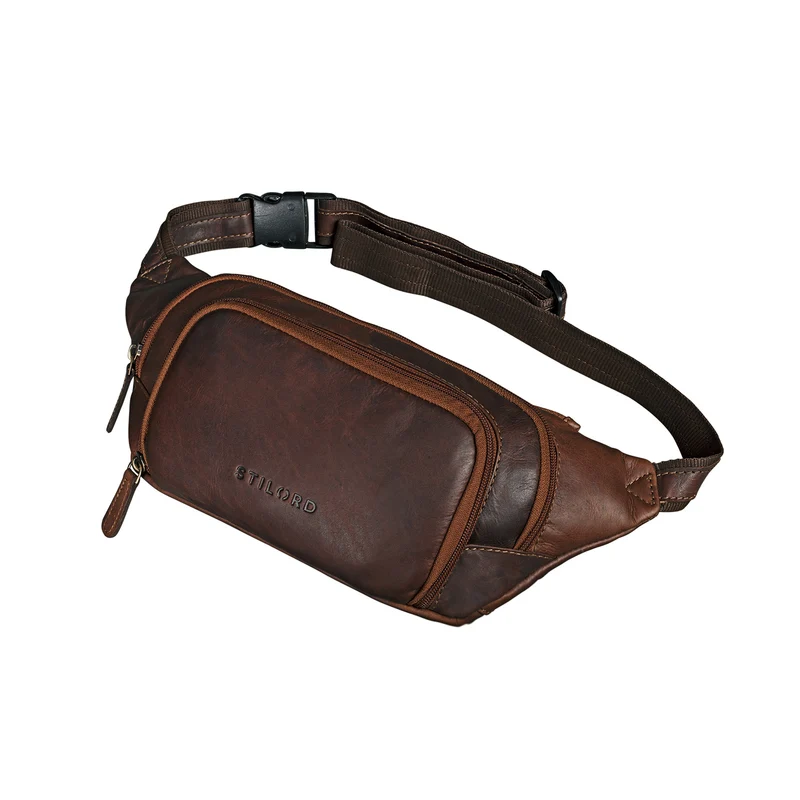 "Luke" Bauchtasche Leder Herren Damen