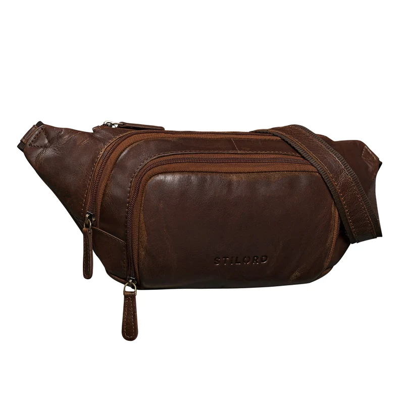 "Luke" Bauchtasche Leder Herren Damen