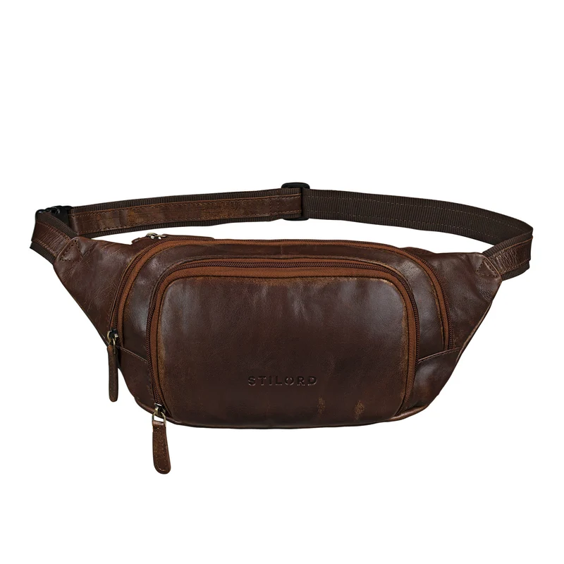 "Luke" Bauchtasche Leder Herren Damen