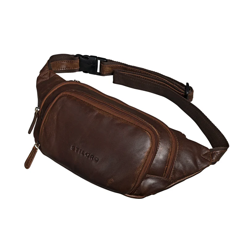 "Luke" Bauchtasche Leder Herren Damen